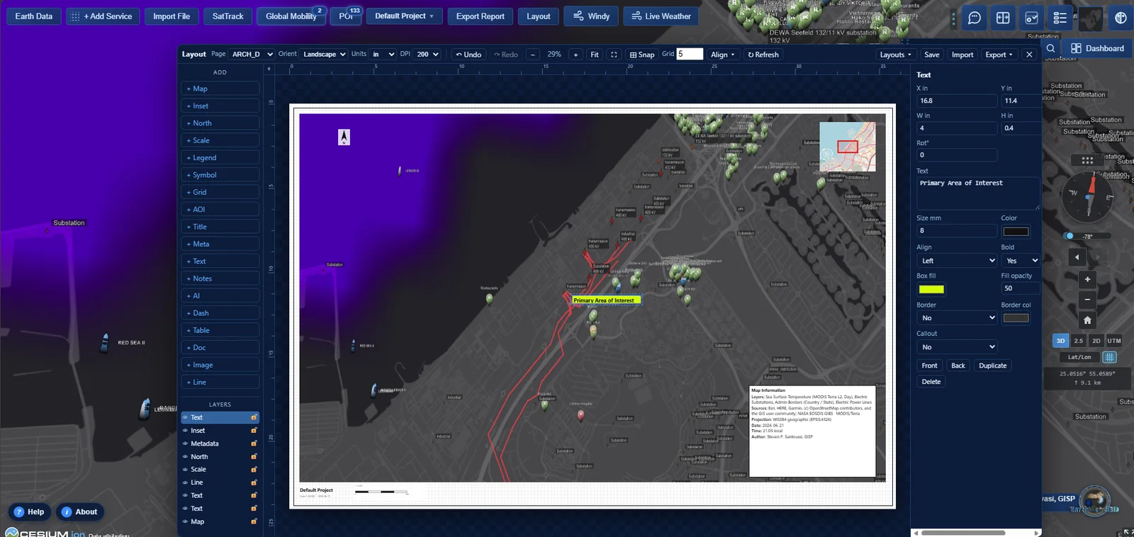 Map Layout Composer